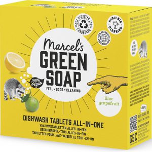 Marcel's Green Soap Geschirrspültabletten Grapefruit & Limette