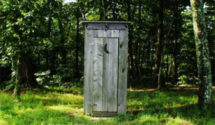 Abwasser in der Klärgrube